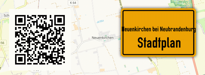 Stadtplan Neuenkirchen bei Neubrandenburg