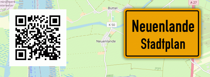 Stadtplan Neuenlande