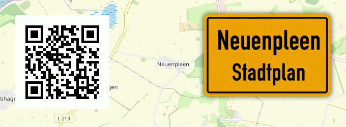 Stadtplan Neuenpleen