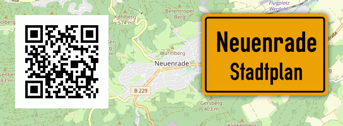 Stadtplan Neuenrade