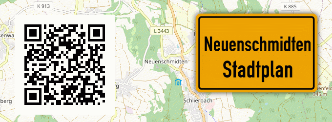 Stadtplan Neuenschmidten