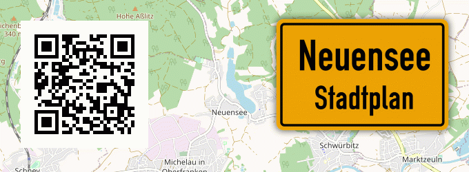 Stadtplan Neuensee
