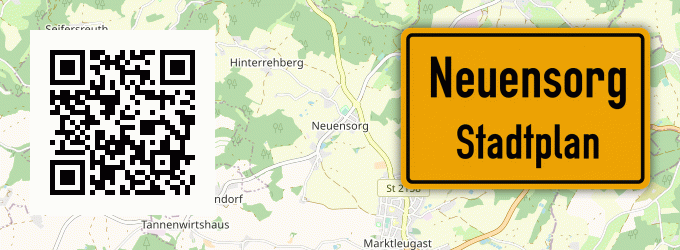 Stadtplan Neuensorg