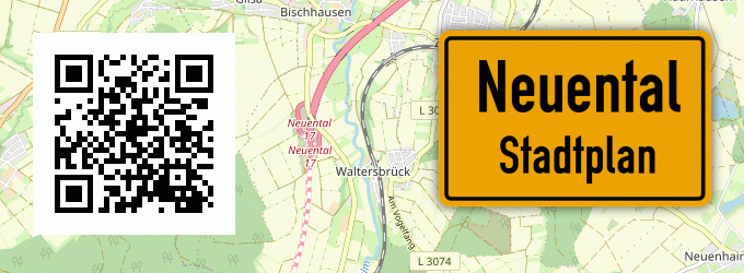 Stadtplan Neuental