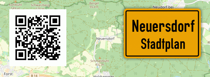 Stadtplan Neuersdorf