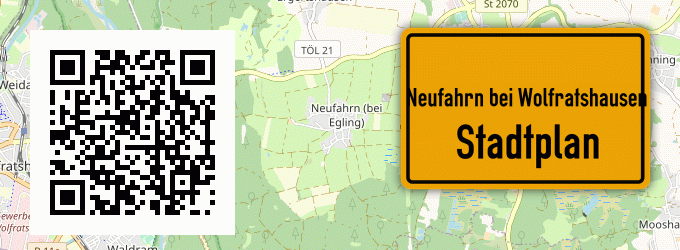 Stadtplan Neufahrn bei Wolfratshausen