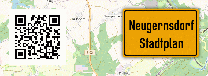 Stadtplan Neugernsdorf
