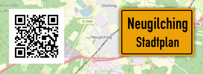 Stadtplan Neugilching