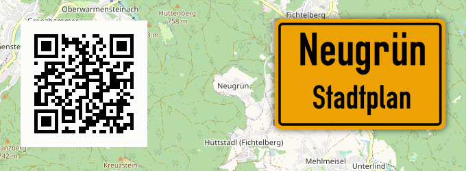 Stadtplan Neugrün, Bayern