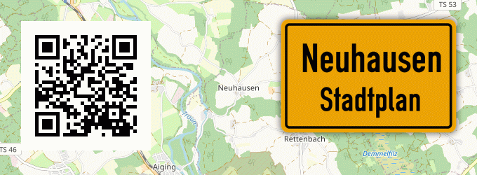 Stadtplan Neuhausen, Bayern