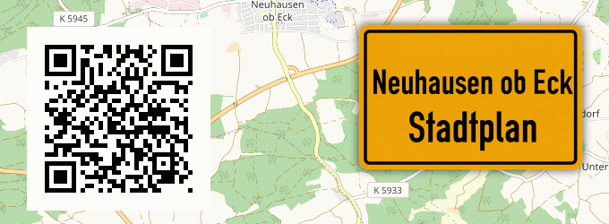 Stadtplan Neuhausen ob Eck