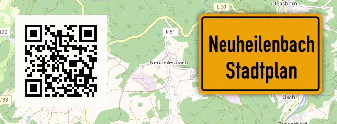Stadtplan Neuheilenbach