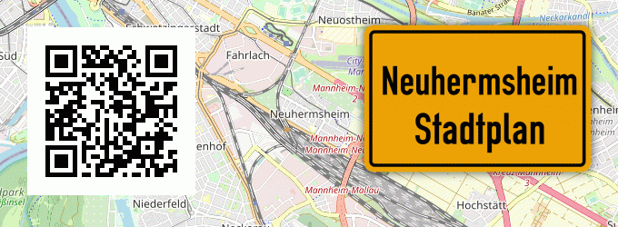 Stadtplan Neuhermsheim