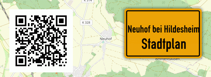 Stadtplan Neuhof bei Hildesheim