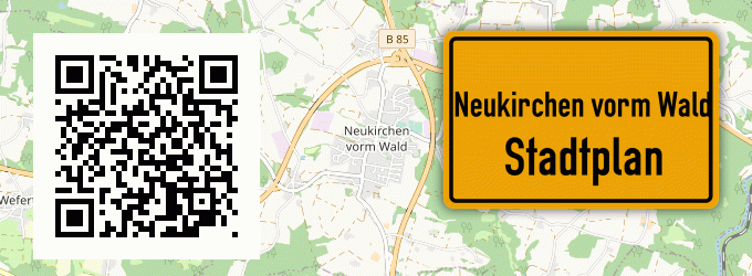 Stadtplan Neukirchen vorm Wald