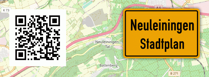 Stadtplan Neuleiningen