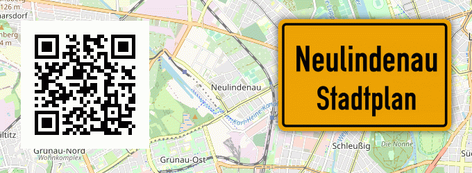 Stadtplan Neulindenau