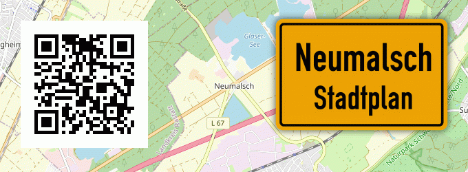 Stadtplan Neumalsch