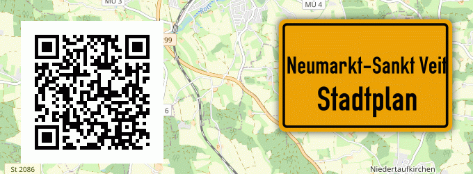 Stadtplan Neumarkt-Sankt Veit