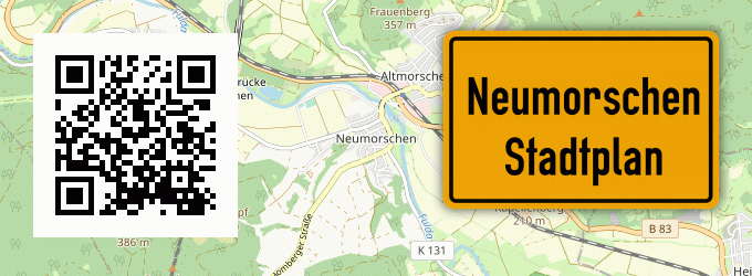 Stadtplan Neumorschen