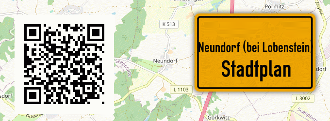 Stadtplan Neundorf (bei Lobenstein)