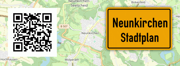 Stadtplan Neunkirchen, Odenwald