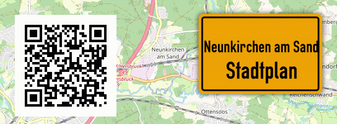 Stadtplan Neunkirchen am Sand