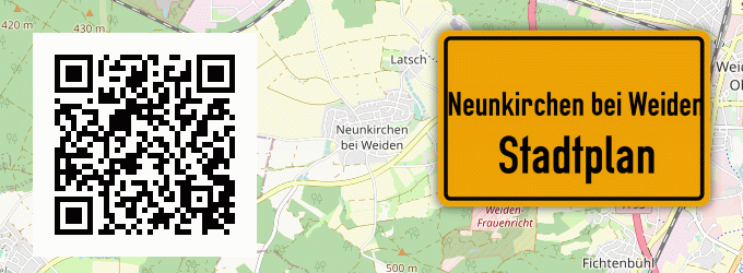 Stadtplan Neunkirchen bei Weiden, Oberpfalz