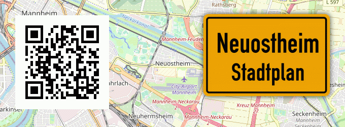Stadtplan Neuostheim