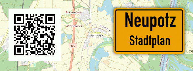 Stadtplan Neupotz