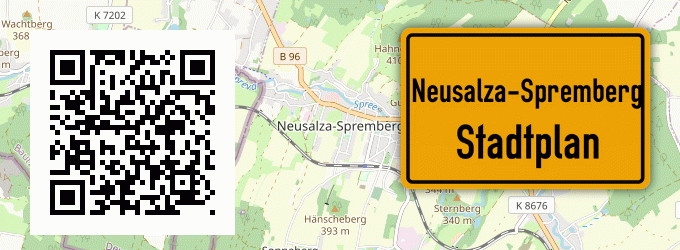 Stadtplan Neusalza-Spremberg