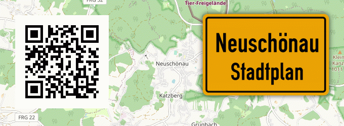 Stadtplan Neuschönau