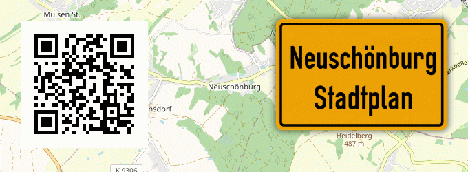 Stadtplan Neuschönburg
