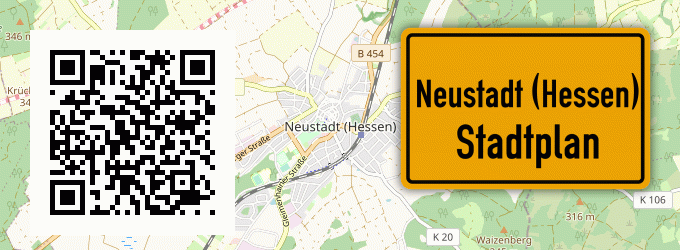 Stadtplan Neustadt (Hessen)