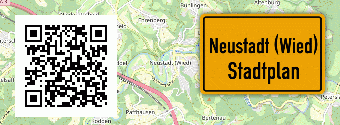 Stadtplan Neustadt (Wied)