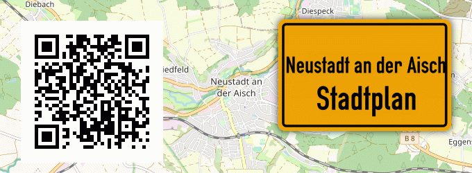 Stadtplan Neustadt an der Aisch