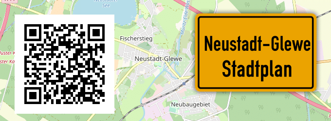 Stadtplan Neustadt-Glewe