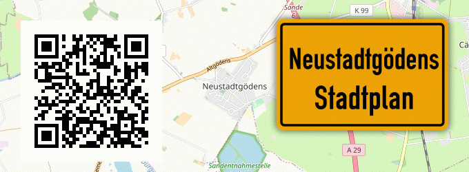 Stadtplan Neustadtgödens