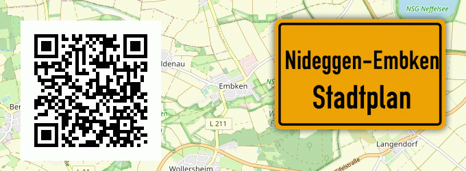 Stadtplan Nideggen-Embken