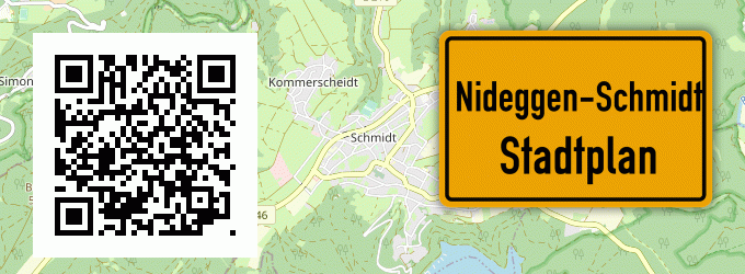 Stadtplan Nideggen-Schmidt