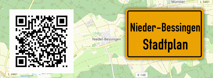 Stadtplan Nieder-Bessingen