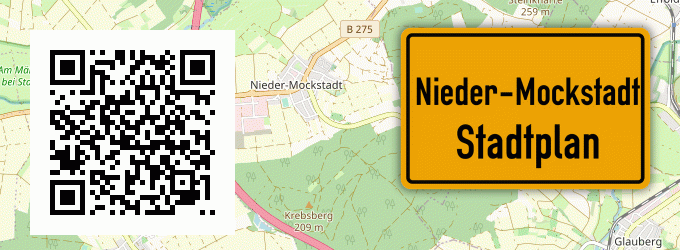 Stadtplan Nieder-Mockstadt