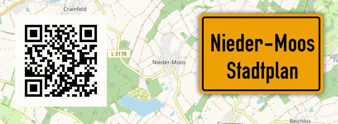 Stadtplan Nieder-Moos