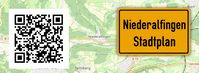 Stadtplan Niederalfingen