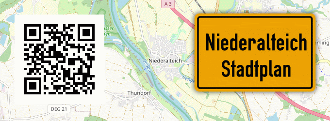 Stadtplan Niederalteich