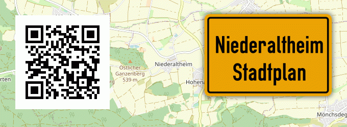 Stadtplan Niederaltheim