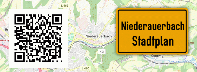 Stadtplan Niederauerbach