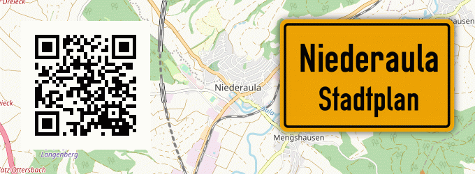 Stadtplan Niederaula