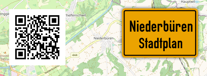 Stadtplan Niederbüren