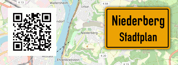 Stadtplan Niederberg